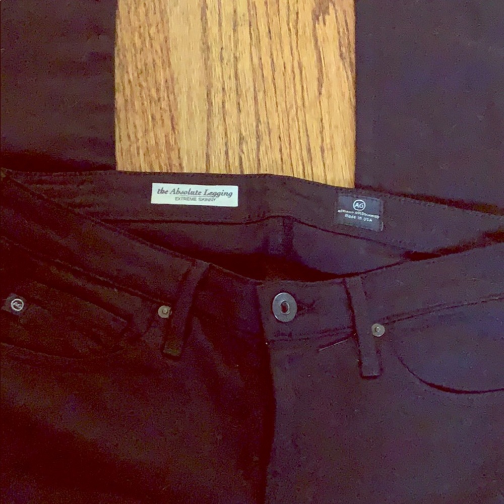 AG Black Extreme Skinny Jean/Legging Size 26R